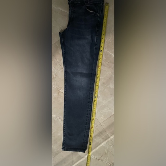 Fidelity Jeans Size 32 Blue Medium Wash Stretch Denim Indie Skinny Super Soft - Picture 6 of 9